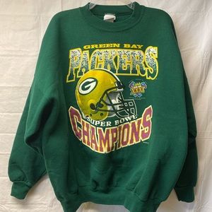 Vintage Packers 1997 Super Bowl Crewneck